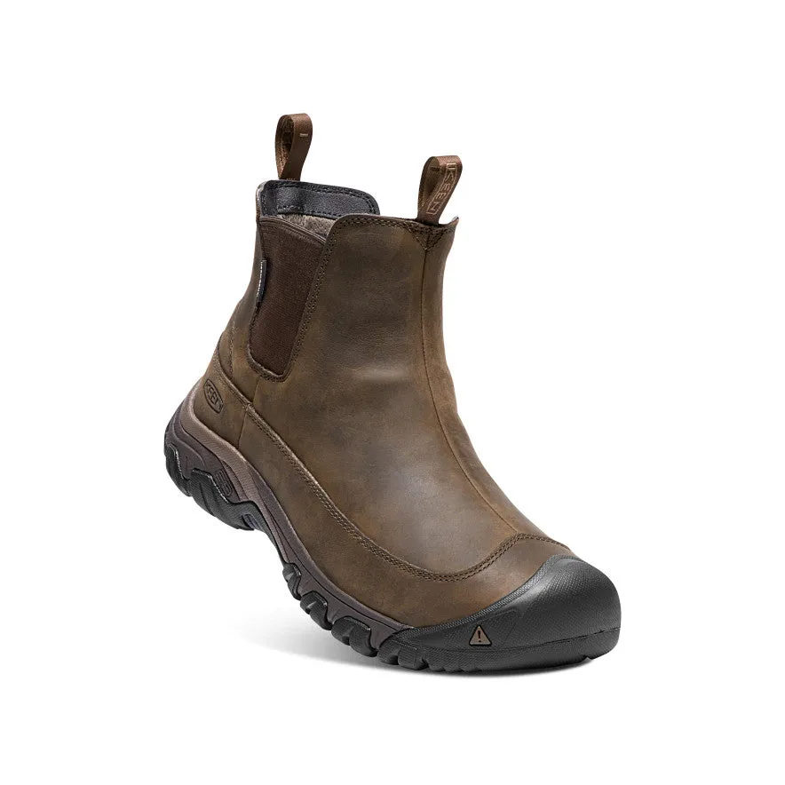 Keen Men's Anchorage III Waterproof Boot  |  Dark Earth/Mulch