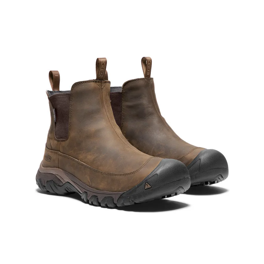 Keen Men's Anchorage III Waterproof Boot  |  Dark Earth/Mulch