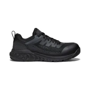 Keen Men's Arvada ESD Work Sneaker (Carbon Toe)  |  Black/Black