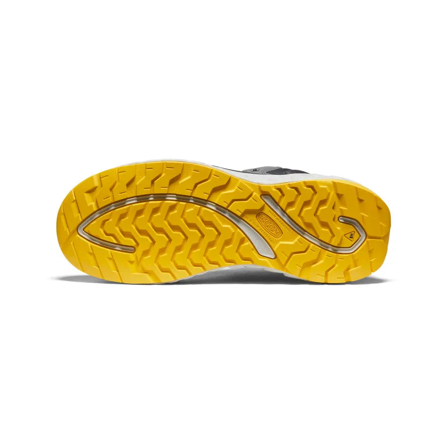 Keen Men's Arvada Mid Work Sneaker (Carbon Toe)  |  Black/Keen Yellow