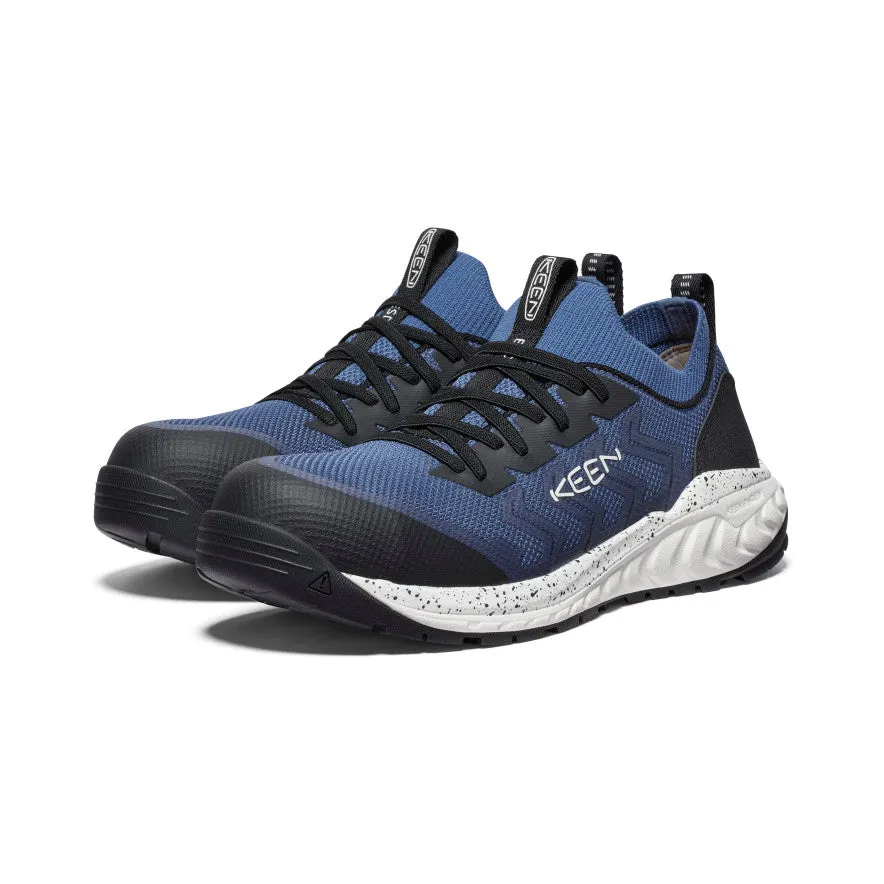 Keen Men's Arvada Shift ESD Work Sneaker (Carbon Toe)  |  Vintage Indigo/Black