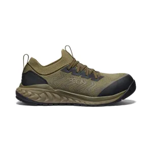 Keen Men's Arvada Shift Work Sneaker (Carbon Toe)  |  Martini Olive/Black