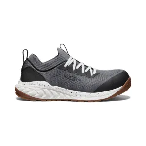 Keen Men's Arvada Shift Work Sneaker (Carbon Toe)  |  Steel Grey/Gum