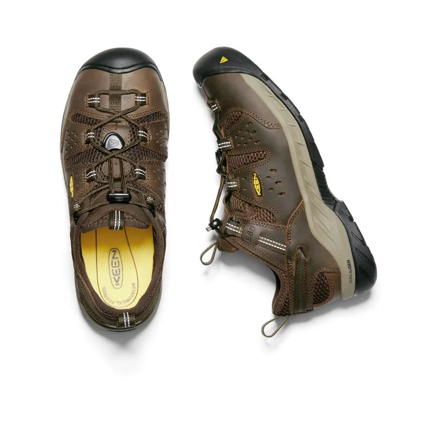 Keen Men's Atlanta Cool II ESD (Soft Toe)  |  Cascade Brown/Forest Night