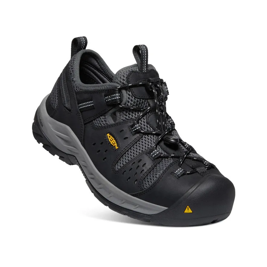 Keen Men's Atlanta Cool II (Steel Toe)  |  Black/Dark Shadow