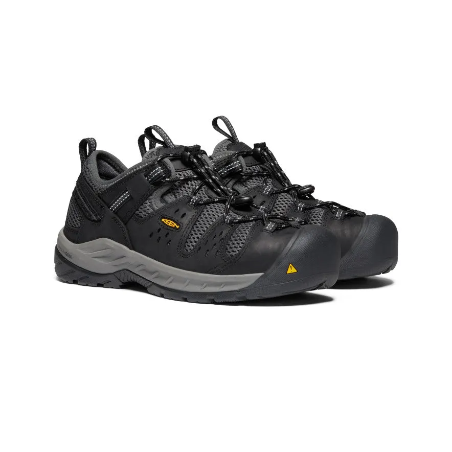 Keen Men's Atlanta Cool II (Steel Toe)  |  Black/Dark Shadow