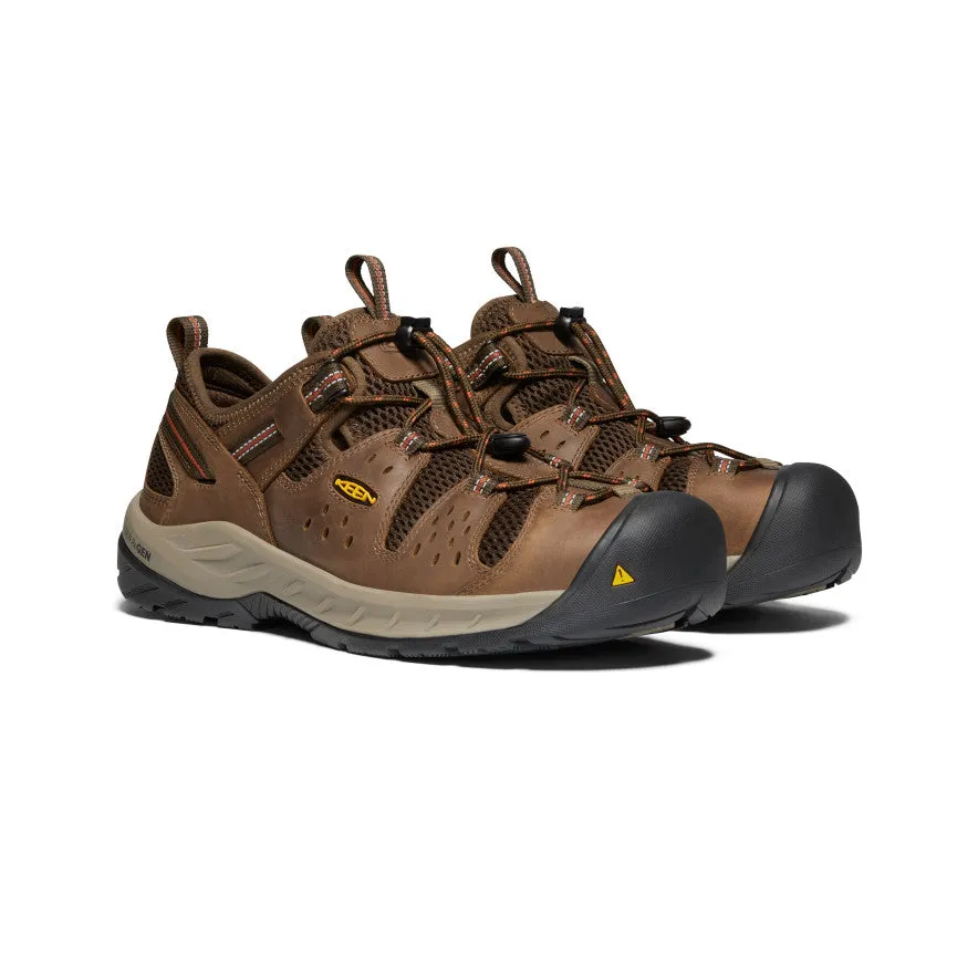 Keen Men's Atlanta Cool II (Steel Toe)  |  Shitake/Rust