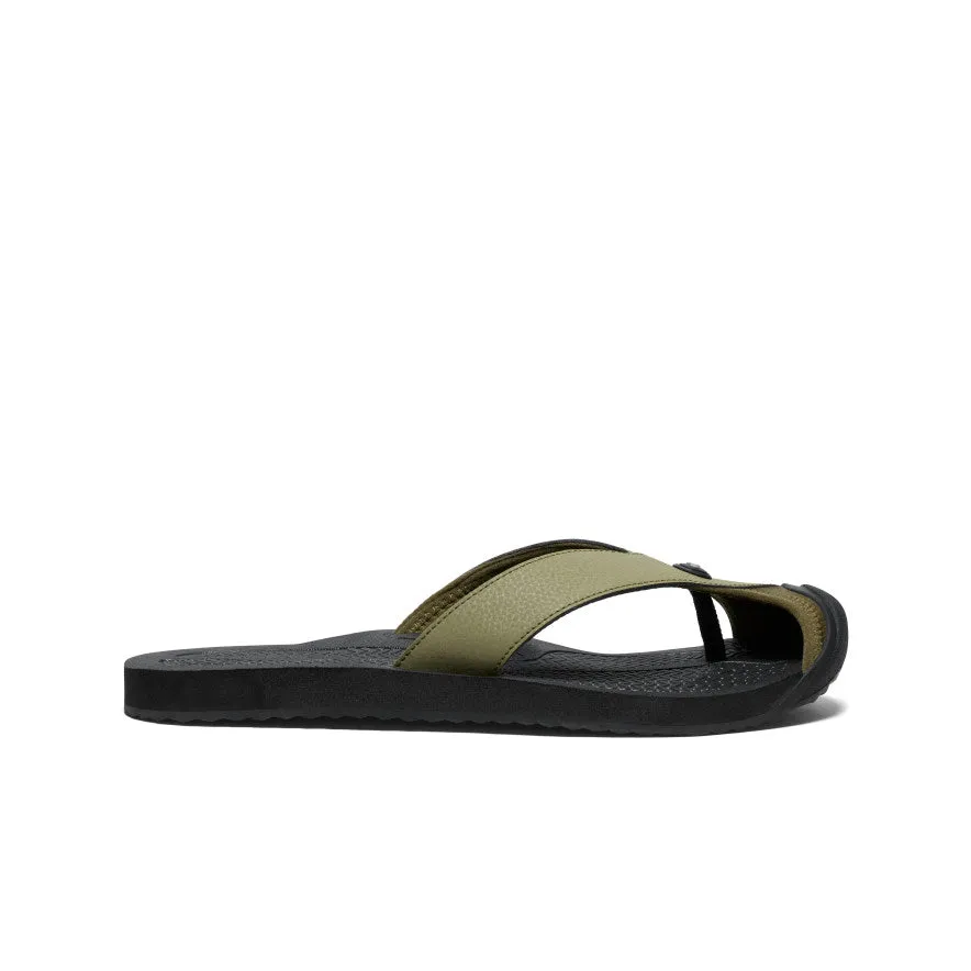 Keen Men's Barbados Flip-Flop  |  Martini Olive/Black