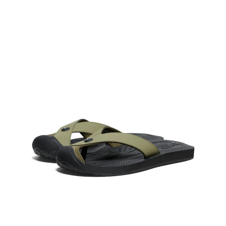 Keen Men's Barbados Flip-Flop  |  Martini Olive/Black