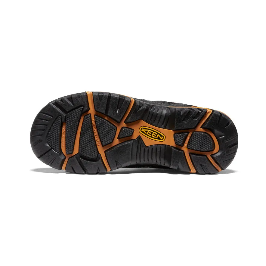 Keen Men's Braddock Low (Steel Toe)  |  Black/Bossa Nova