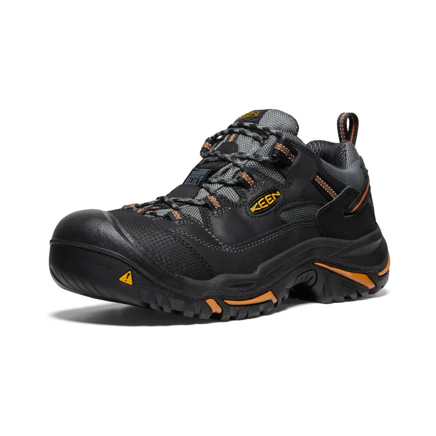 Keen Men's Braddock Low (Steel Toe)  |  Black/Bossa Nova