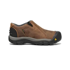Keen Men's Brixen Waterproof Low  |  Slate Black/Madder Brown
