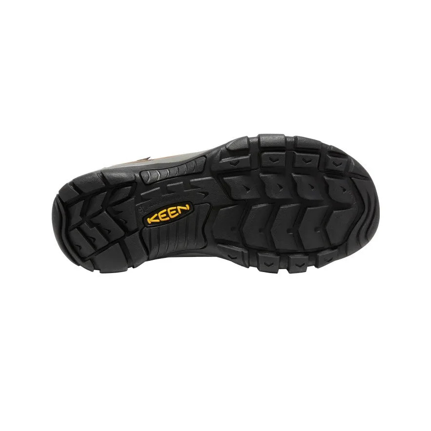 Keen Men's Brixen Waterproof Low  |  Slate Black/Madder Brown