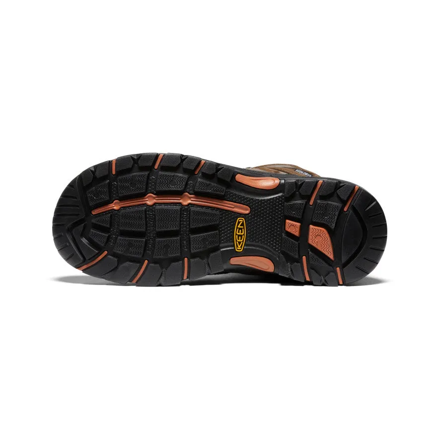 Keen Men's Coburg 8" Waterproof Boot (Steel Toe)  |  Cascade Brown/Brindle