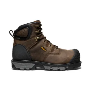 Keen Men's CSA Camden 6" Waterproof Boot (Carbon Toe)  |  Dark Earth/Black