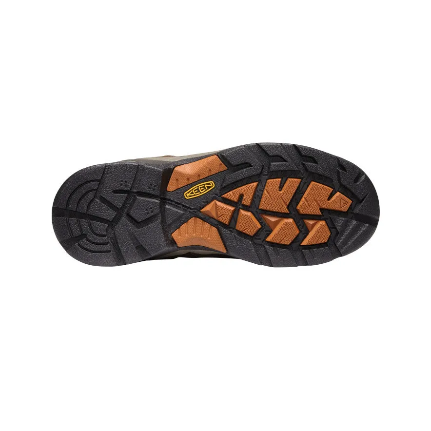 Keen Men's Detroit XT Waterproof Boot (Soft Toe)  |  Black Olive/Leather Brown