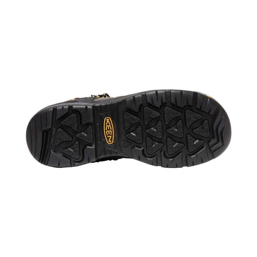 Keen Men's Dover 6" Waterproof (Carbon Toe)  |  Dark Earth/Black