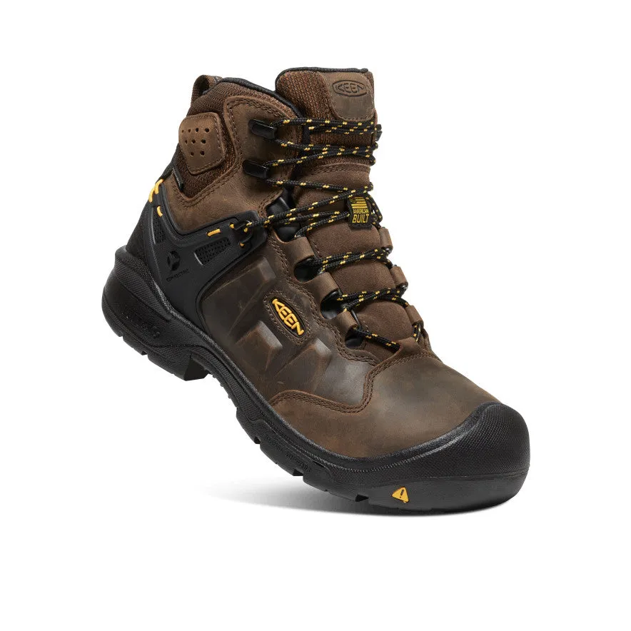 Keen Men's Dover 6" Waterproof (Carbon Toe)  |  Dark Earth/Black