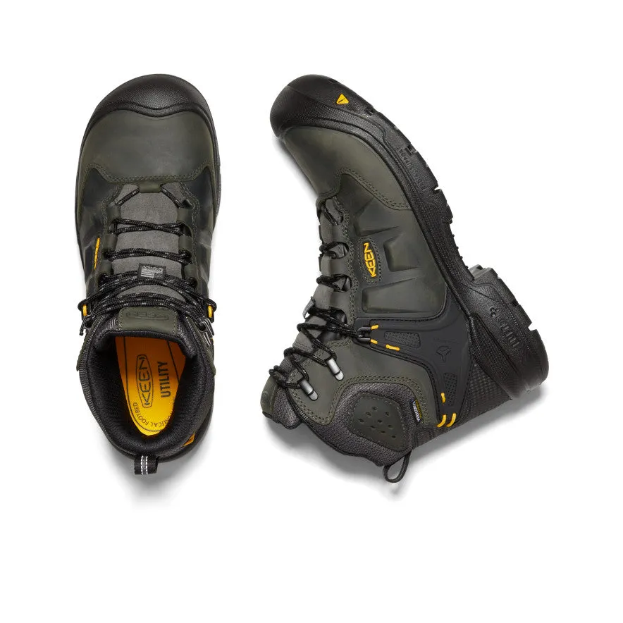 Keen Men's Dover 6" Waterproof (Carbon Toe)  |  Magnet/Black