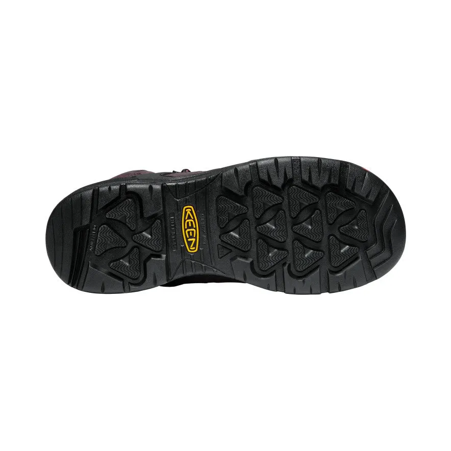 Keen Men's Dover 8" Waterproof Boot (Carbon Toe)  |  Dark Earth/Black