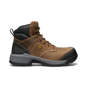 Keen Men's Evanston 6" ESD Boot (Carbon Toe)  |  Bison/Black