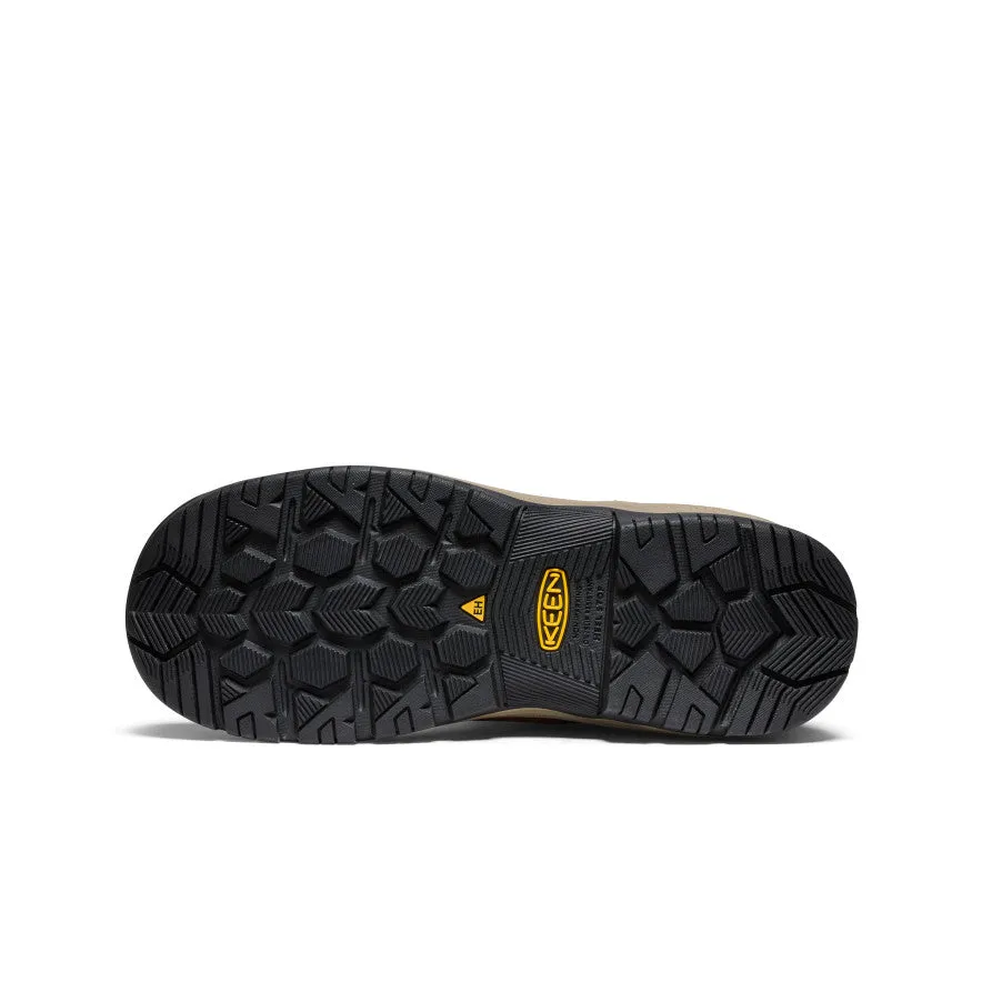 Keen Men's Evanston Pull-On Waterproof Boot (Soft Toe)  |  Bison/Black