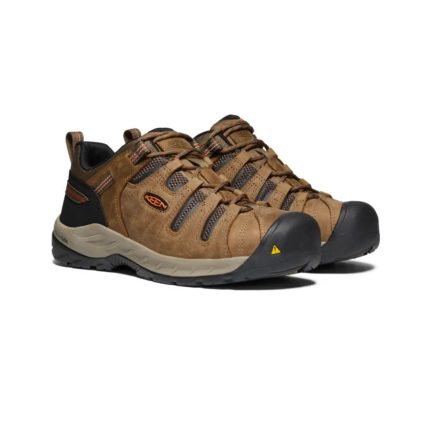 Keen Men's Flint II (Steel Toe)  |  Shitake/Rust