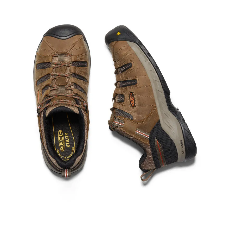 Keen Men's Flint II (Steel Toe)  |  Shitake/Rust