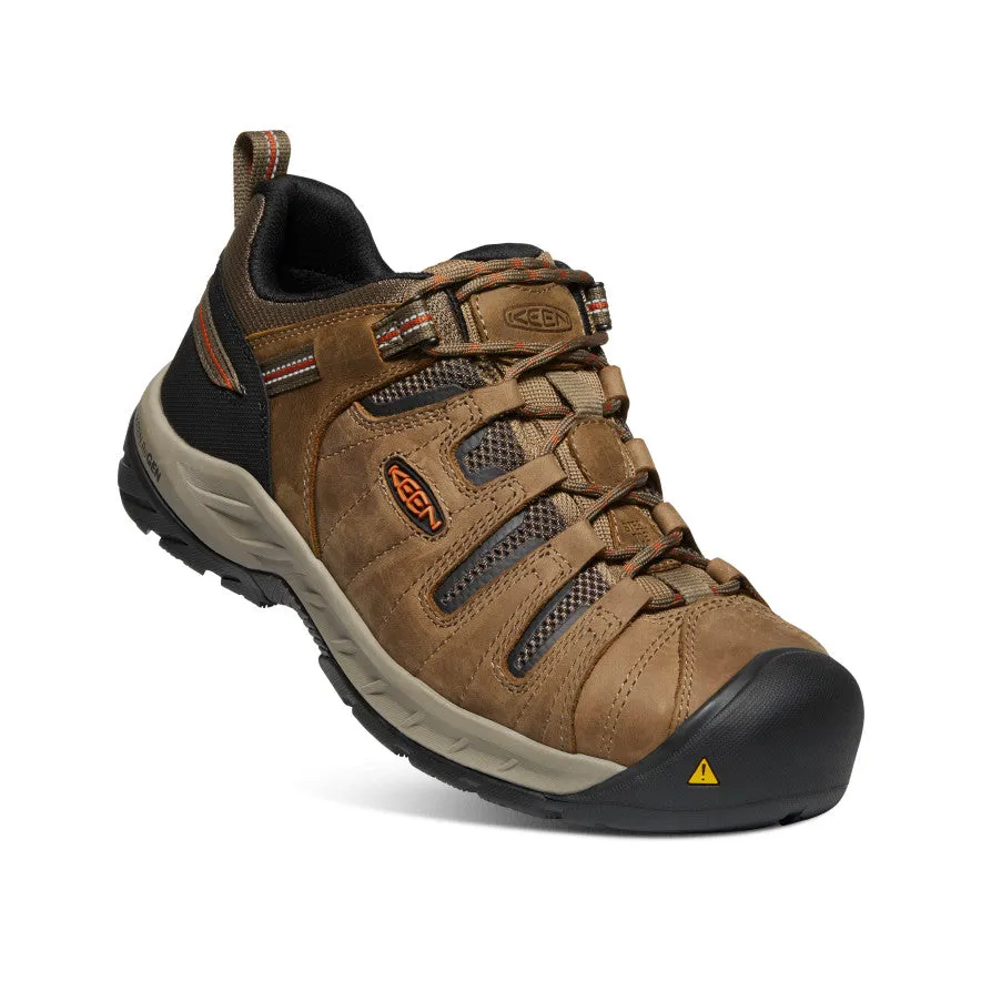 Keen Men's Flint II (Steel Toe)  |  Shitake/Rust