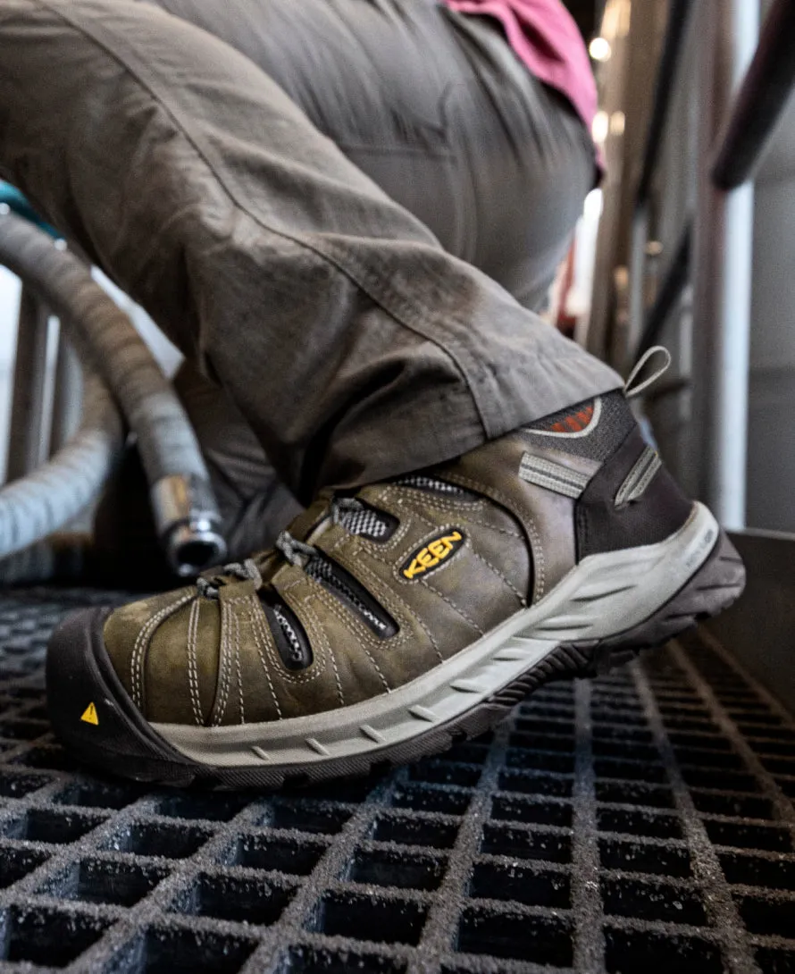 Keen Men's Flint II (Steel Toe)  |  Shitake/Rust