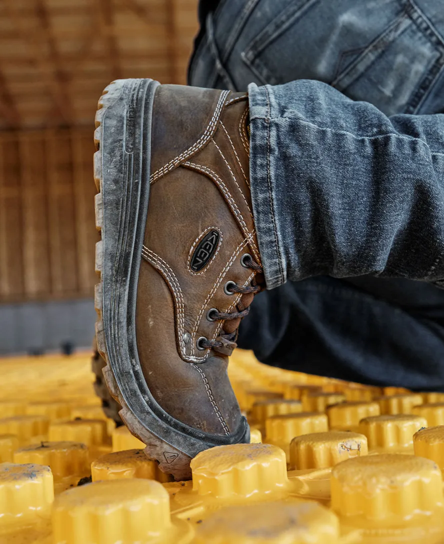 Keen Men's Fort Wayne 6" Waterproof (Soft Toe)  |  Dark Earth/Gum