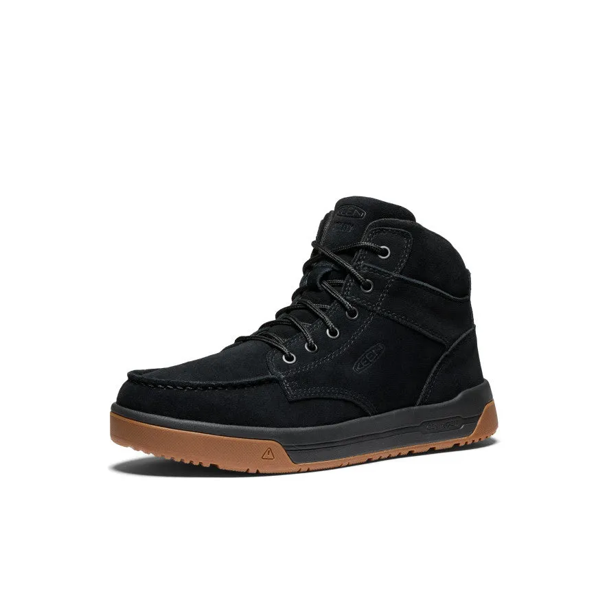Keen Men's Gibson Boot (Soft Toe)  |  Black/Gum