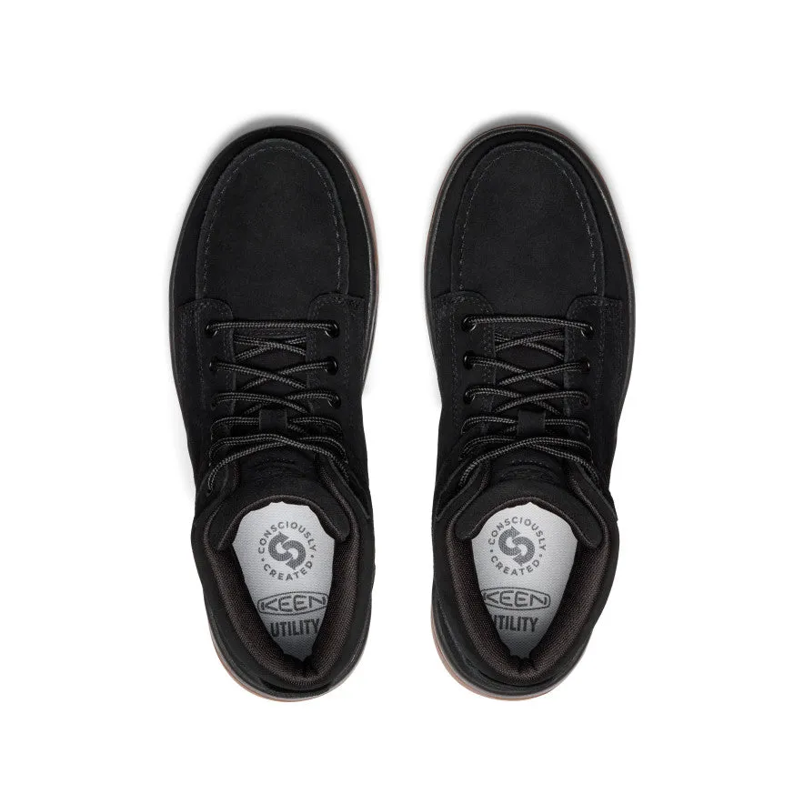 Keen Men's Gibson Boot (Soft Toe)  |  Black/Gum