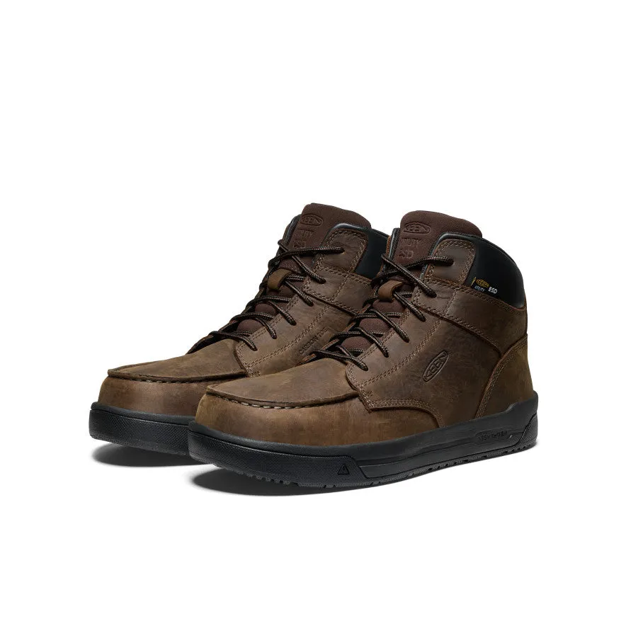 Keen Men's Gibson ESD Boot (Carbon Toe)  |  Cascade Brown/Black