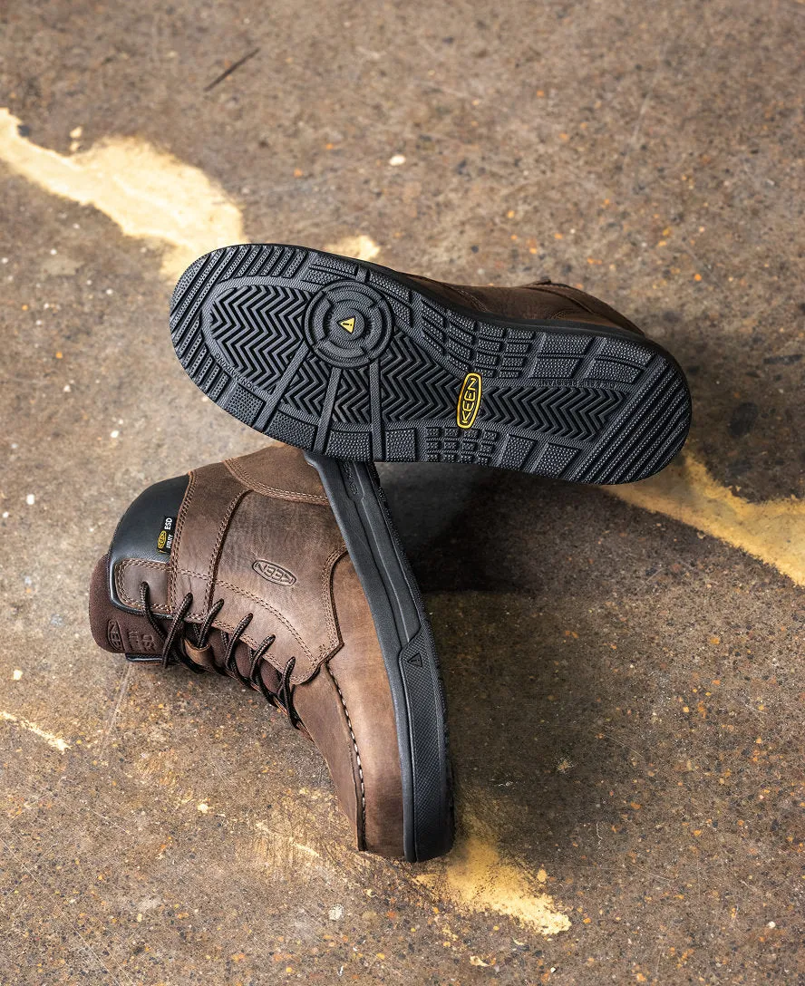 Keen Men's Gibson ESD Boot (Carbon Toe)  |  Cascade Brown/Black