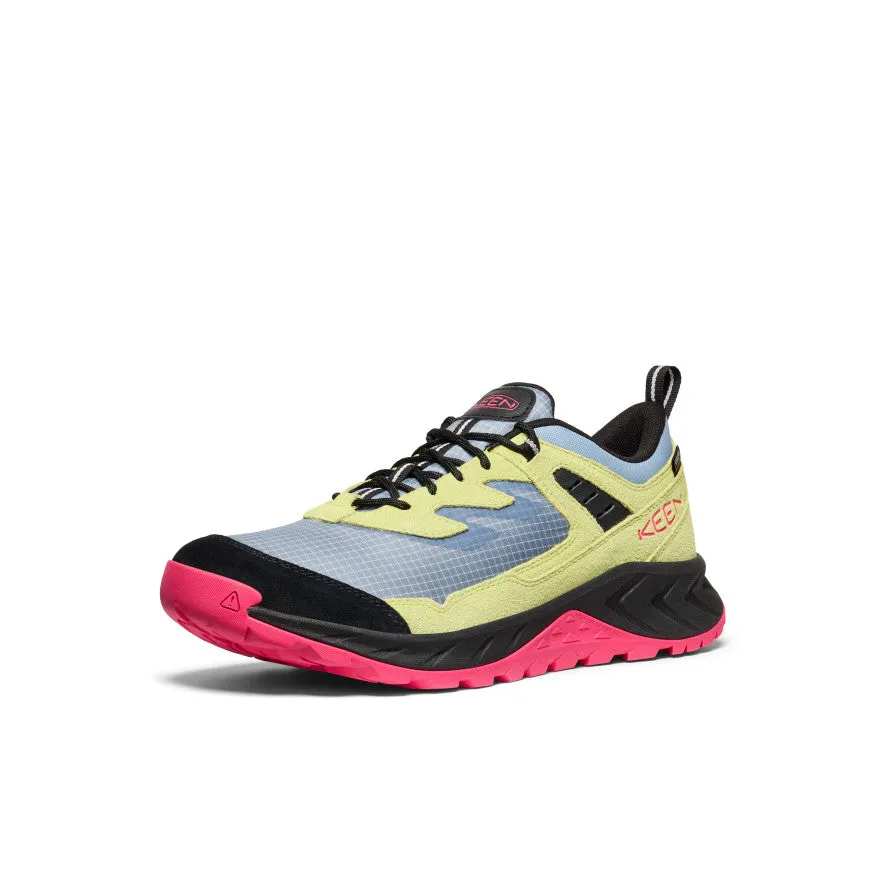 Keen Men's Hightrail EXP Waterproof  |  Faded Denim/Rouge Red