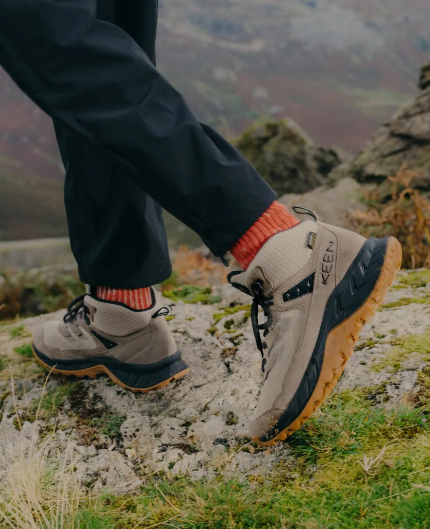 Keen Men's Hightrail Waterproof Hiking Boot  |  Brindle/Oak Buff