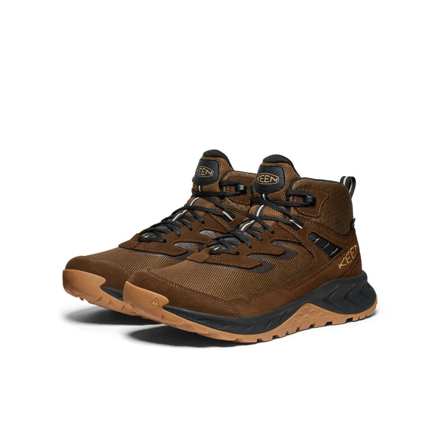 Keen Men's Hightrail Waterproof Hiking Boot  |  Dark Earth/Oak Buff