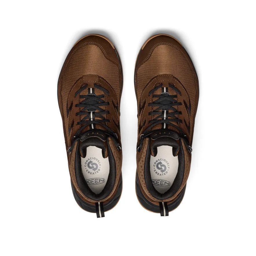 Keen Men's Hightrail Waterproof Hiking Boot  |  Dark Earth/Oak Buff