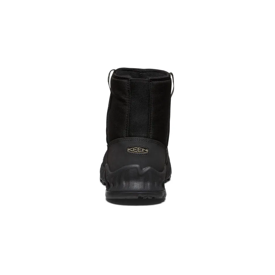 Keen Men's Hood NXIS Waterproof Winter Pull-On  |  Black/Black