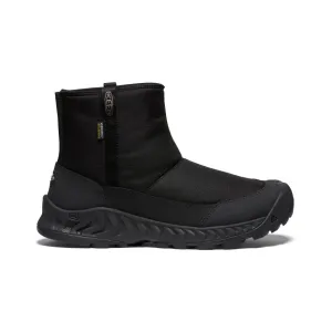 Keen Men's Hood NXIS Waterproof Winter Pull-On  |  Black/Black