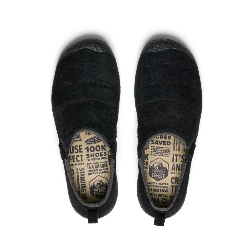 Keen Men's Howser II Leather  |  Black/Black