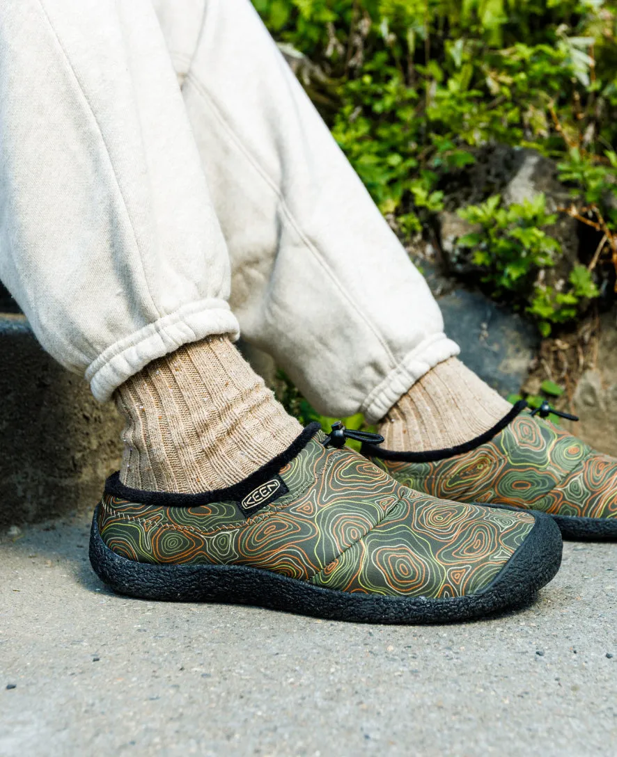 Keen Men's Howser III Slide  |  Black Olive/Light Curry