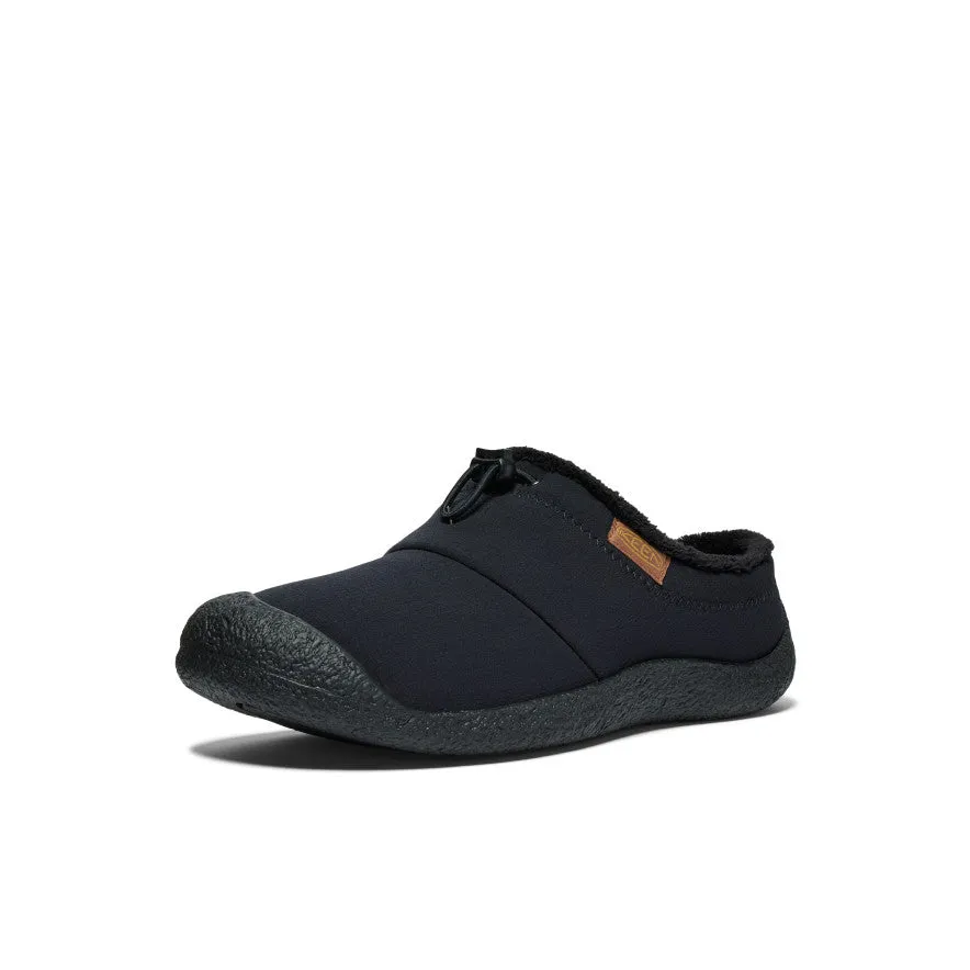 Keen Men's Howser III Slide  |  Black/Black Recycled