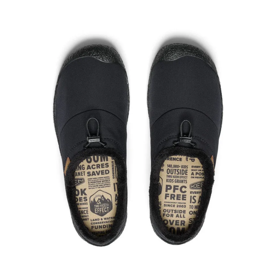 Keen Men's Howser III Slide  |  Black/Black Recycled