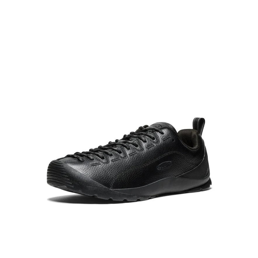 Keen Men's Jasper Sneaker  |  Black Smooth Leather