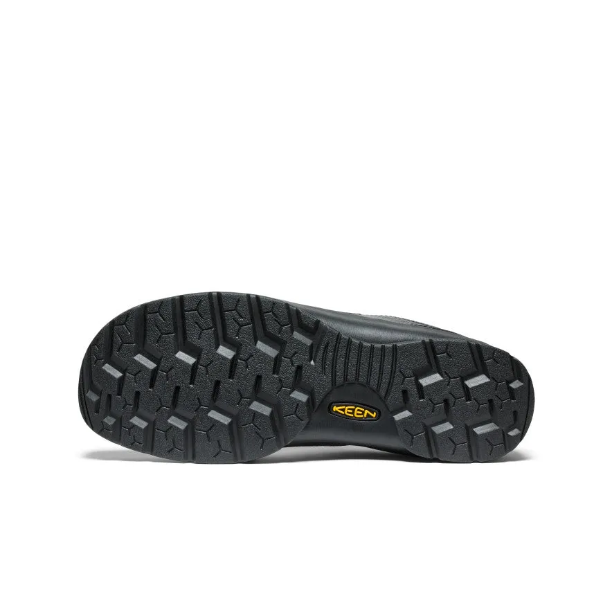Keen Men's Jasper Sneaker  |  Black Smooth Leather
