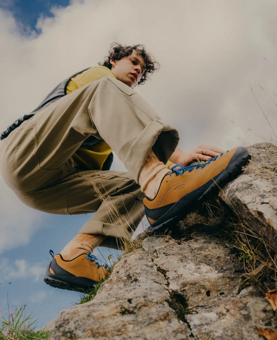 Keen Men's Jasper Sneaker  |  Black Smooth Leather