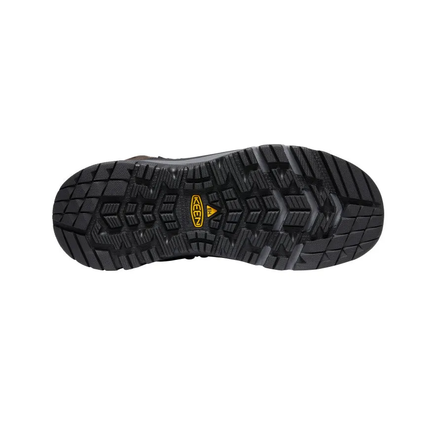 Keen Men's Kansas City  Waterproof Mid (Carbon Toe)  |  Coffee Bean/Black