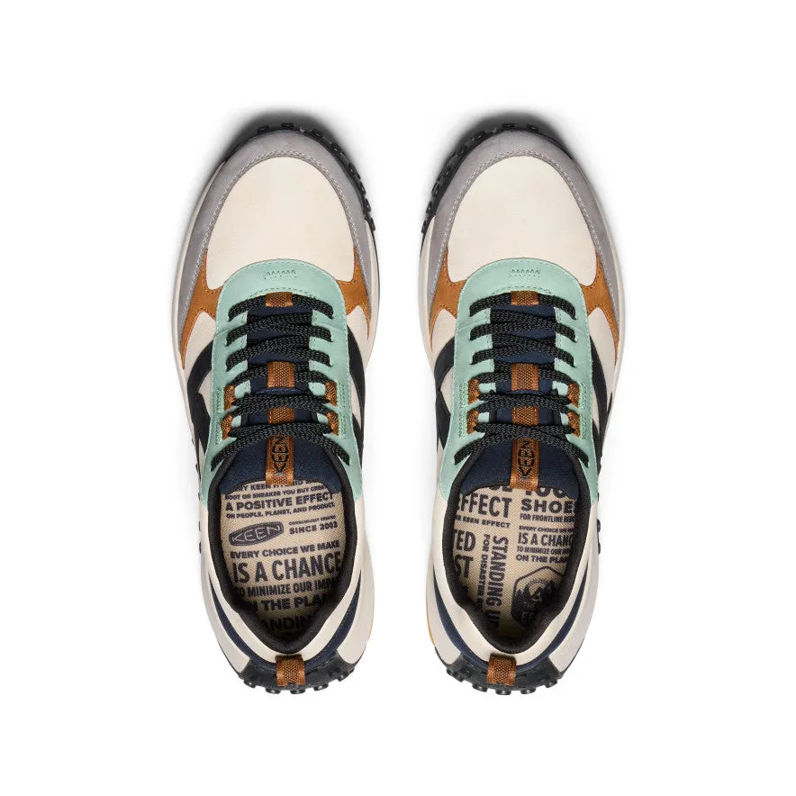 Keen Men's KS86 Leather Sneaker  |  Granite Green/Curry